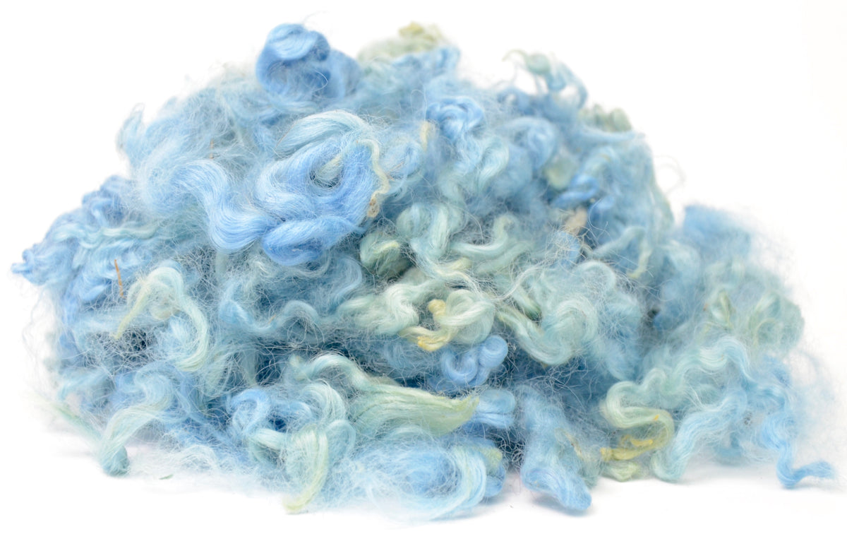 EMERALD GREEN- American Farm Wool- Medium Grade Wool Roving for